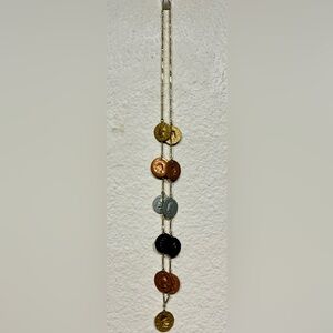 Antique Coin Pendant Necklace